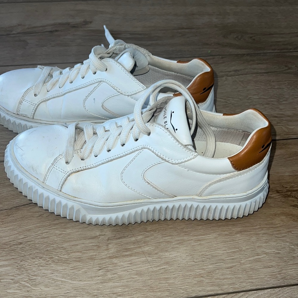 Voile Blanche white leather sneakers